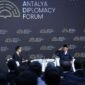 Presiden RI Prabowo Subianto dalam Forum Diplomasi Antalya 2025 di Turki. (Dok. Tim Media Prabowo)