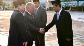 Menteri Pertanian Andi Amran Sulaiman Mendapingin Presiden Republik Indonesia, Prabowo Subianto dalam Kunjungan Kenegaraan ke Yordania. (Dok. Tim Media Prabowo)