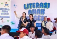 BRI Peduli hadir di SDN 1 Malaka, NTB, untuk tingkatkan literasi anak negeri! Dukung pendidikan berkualitas, perkuat guru, dan lengkapi fasilitas sekolah. (Dok. BRI)