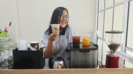 Hobi jadi bisnis sukses! Kopi Toejoean berhasil naik kelas berkat pendampingan Rumah BUMN BRI dan fitur UMKM Smart di LinkUMKM. (Dok. BRI)